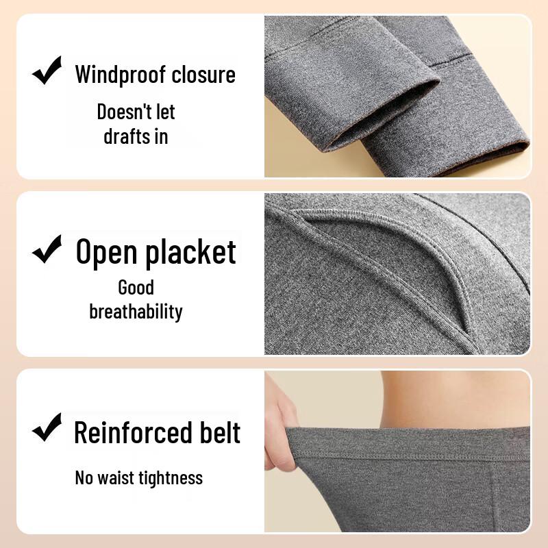 Yalu Men's Thermal Long Underwear Pants