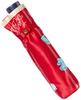 LANVIN en Bleu MOONBAT Blume und Meer Motiv Faltbar Stilvoll Floral Band Ca. 55cm Regenschirm, Druck, Niedlich, Damen, 21-084-10566-02-33-55, Rot,