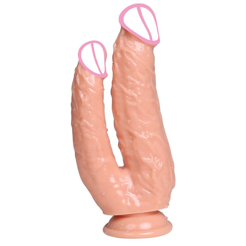 Double Dildos Big Anal Dick Butt Plug Sex Machine Realistic Double Headed Penis for women man couples Huge Dildo Adult Sex Toys
