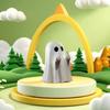 Decorazione Auto Dito Medio Luminoso Statua Fantasma Carina Creativa Piccolo Fantasma Spaventoso Figure in Plastica Artigianato Casa Decorazione Wiccan