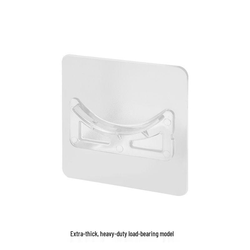 Teleskopische Anti-Rutsch Dusch-/Vorhangstangenhalterung mit Klebebefestigung