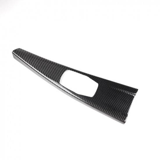 ABS Stil Fibră de Carbon Acoperire Panou Multimedia Trim Pentru BMW Seria 3 4 F30 13-18
