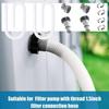 Swimming Pool Hose Pool Sand Filter Pump Hose Repair Tool Sturdy 1.5Inch Pipe For Flow Plumbing Water Circulation Cleaning