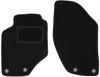 Schwarze Fußmatten für vorne für: Volvo C70 I Cabrio, Coupé (1997-2005)