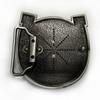 Punk Style Horseshoe Animal Belt Buckle: Fashion Alloy Accessory