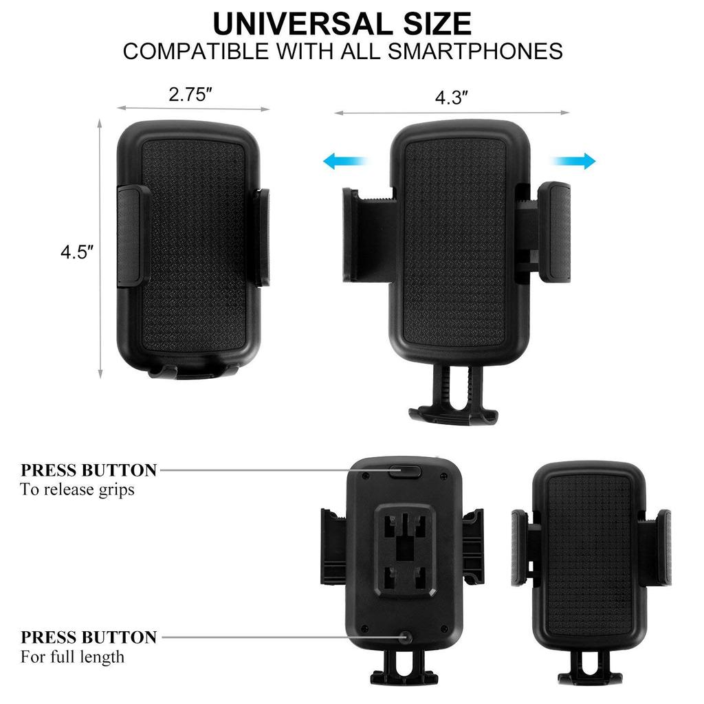Car Phone Holder Mount Universal Car Phone Holder CD Slot Mount Thick Cases Friendly CD Player Car Cell Phone Holder