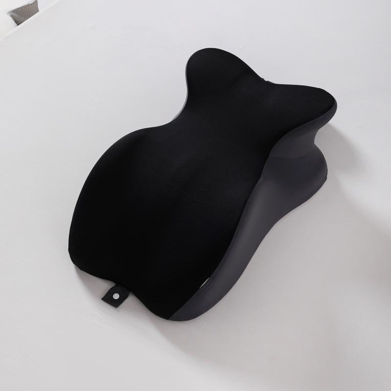 Versatile Memory Foam Pillow for Reading, Phone Use, and Lumbar Support чёрный