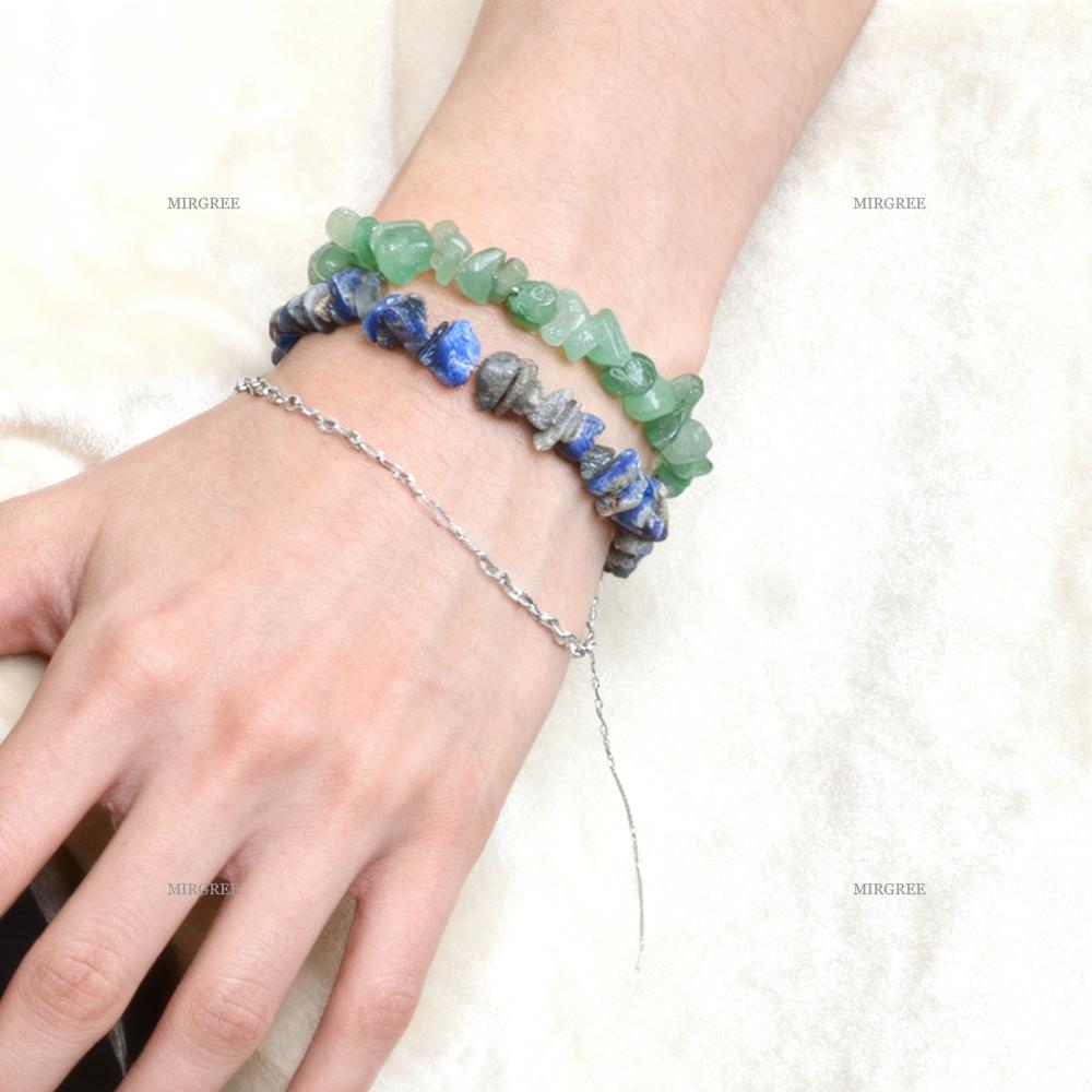 8/16/24 szt. Mieszana Bransoletka z Kamieni Naturalnych Nierówna Biżuteria Odpowiednia do Codziennego Dopasowywania/Leczenia Energetycznego/Prezentów Pamiątkowych