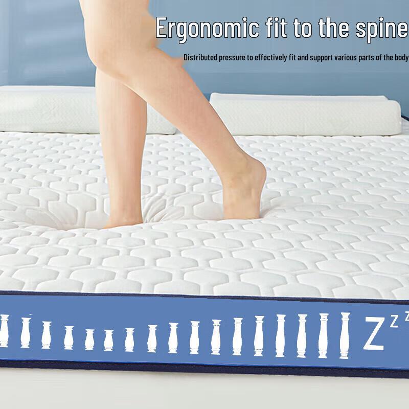 NHZHIW All-Season Soft Fiber Mattress Pad