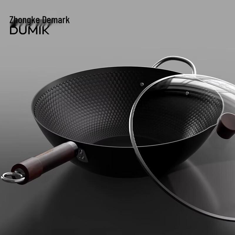 DUMIK Extreme Iron 32cm Anti-Rust Wok 32cm
