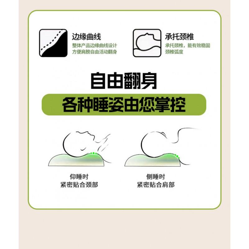 Bamboo Fiber Cervical Support Pillow Adults Single Person Orthopedic Neck Low Medium High Profile
