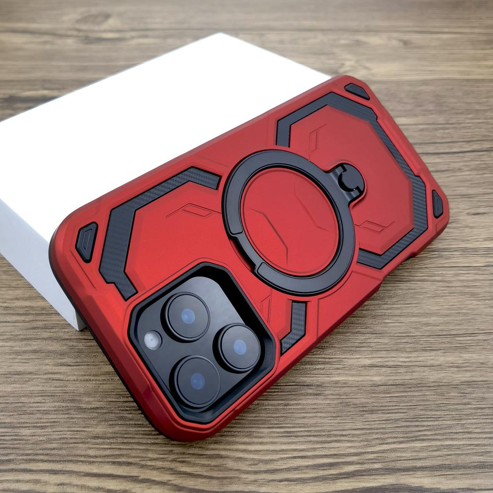 Stoßfeste Rüstung MagSafe Hülle Für iPhone 17 16E 16 15 14 13 12 Pro Max 16Pro iPhone16 Magsafe Kabelloses Laden Anti-Stoß Abdeckung