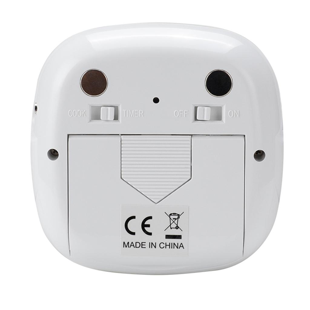 Digital Food Thermometer, BBQ Grill Mt Thermometer with Timer, 9 Preset Modes, 5 Doneness Levels, Temperature Alarm, Backlight, Magnetic Base