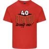 40th Birthday 40 is the New 21 Funny Unisexs Light Cotton TShirt