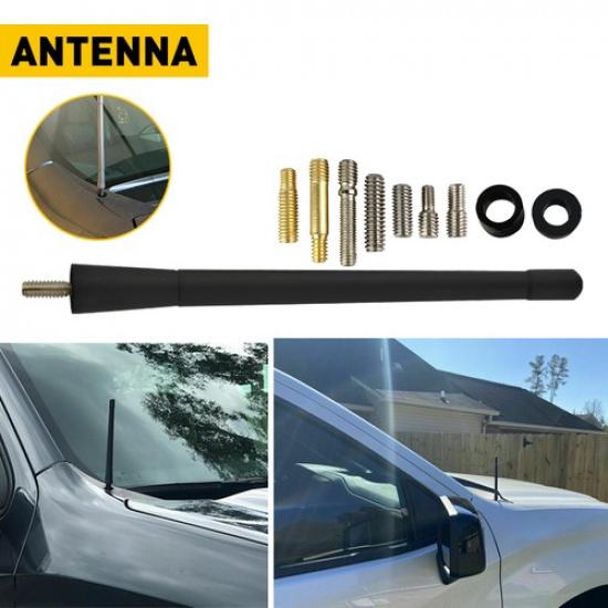 7" Short Antenna Radio Mast For 2001- Jeep Wrangler Unlimited/Gladiator
