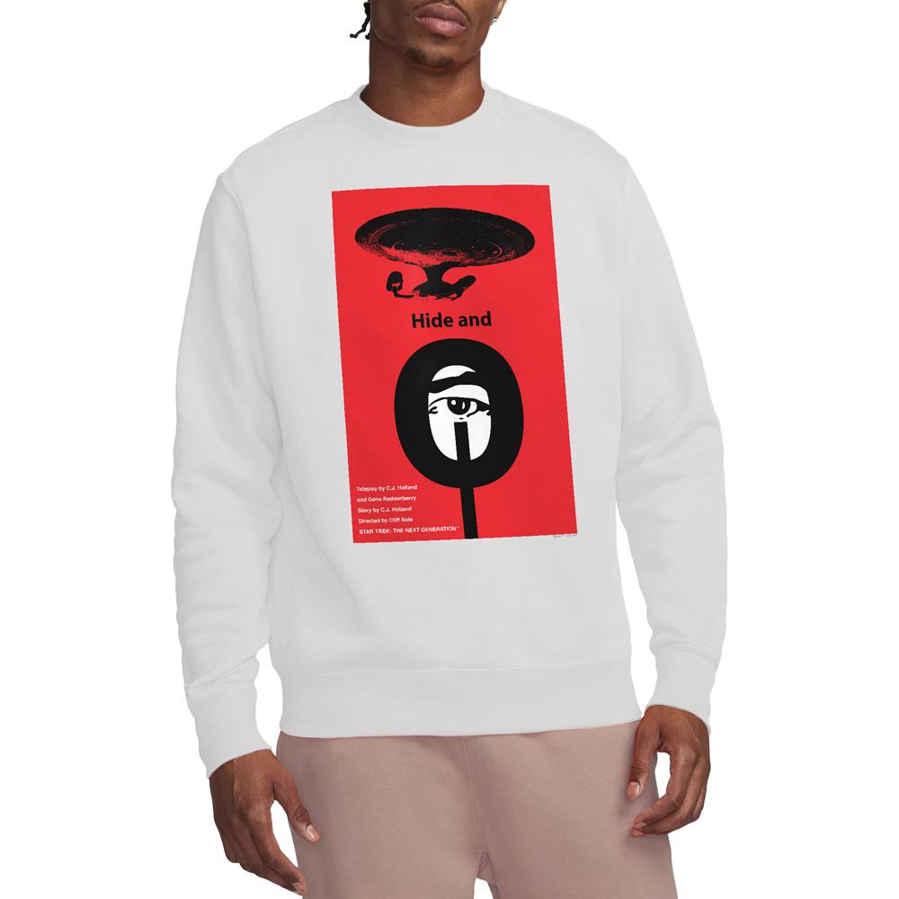 STAR TREK Unisex Adult The Next Generation Season 1 Episode 10 Sweatshirt
