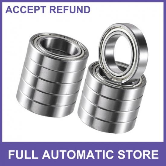 

TEN 20x32x7mm Double Shield 6804ZZ Single Row Deep Groove Ball Bearing Universal