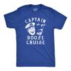 Men  of The Booze Cruise T-Shirt Funny Sailor Booze Drinker T-Shirt