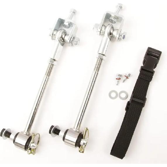 Barras Estabilizadoras Dianteiras Desconectáveis Rapidamente para Jeep Cherokee XJ com Suspensão Elevada de 3-4.5 Polegadas 84-01, para Jeep Wrangler TJ/LJ com Suspensão Elevada de 0-2 Polegadas