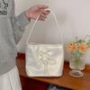 Korean Niche Portable Grandma Bag for Women New Trendy and Fashionable Sweet Armpit Bag One-shoulder Bucket Bag