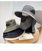 Men's Sun Protection Fishing Hat with Face Cover - UV Shield for Summer & Mountaineering