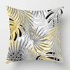 Nordic fall home decor autumn throw pillow case sofa Cushion cover modern 45x45cm 45*45 50x50 60x60cm 40*40cm green leaf plant