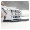 3D ABS Chrome Black Logo VTEC Turbo Car Rear Trunk