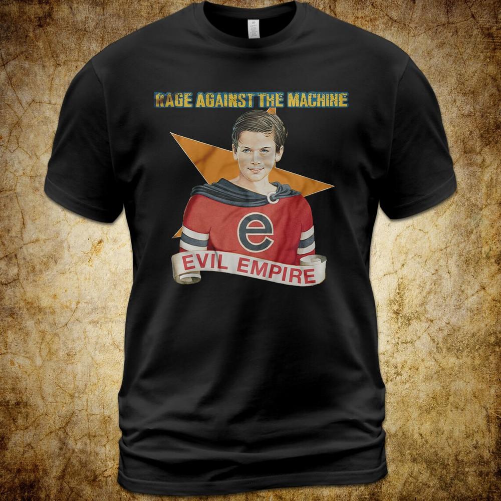 Unisex Cotton T-Shirt Rage Against the Machine Evil Empire Zack de la Rocha Unisex T-Shirt XXL