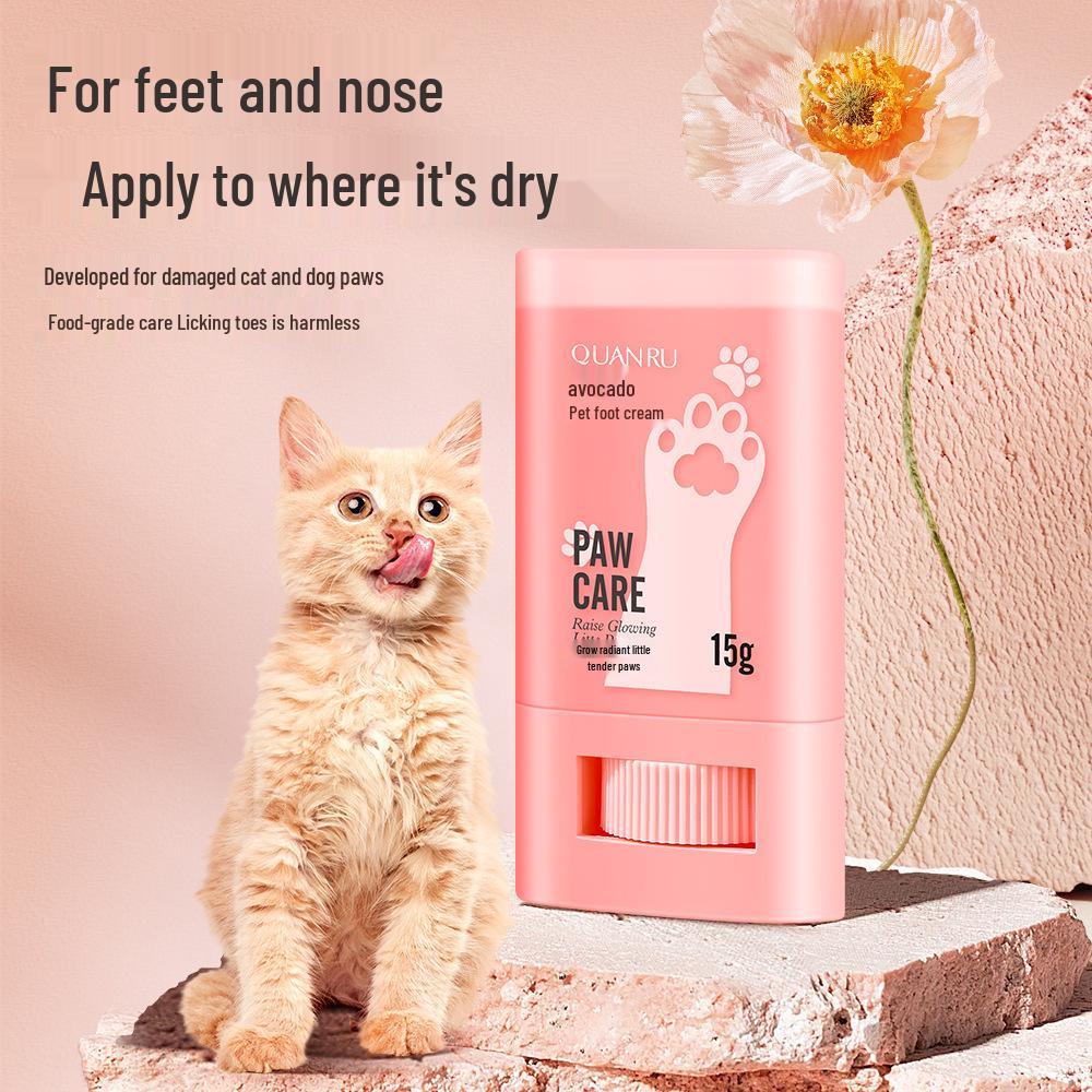 Paw Cream for Cracked Cat and Dog Paws - Moisturizing Foot and Hand Care