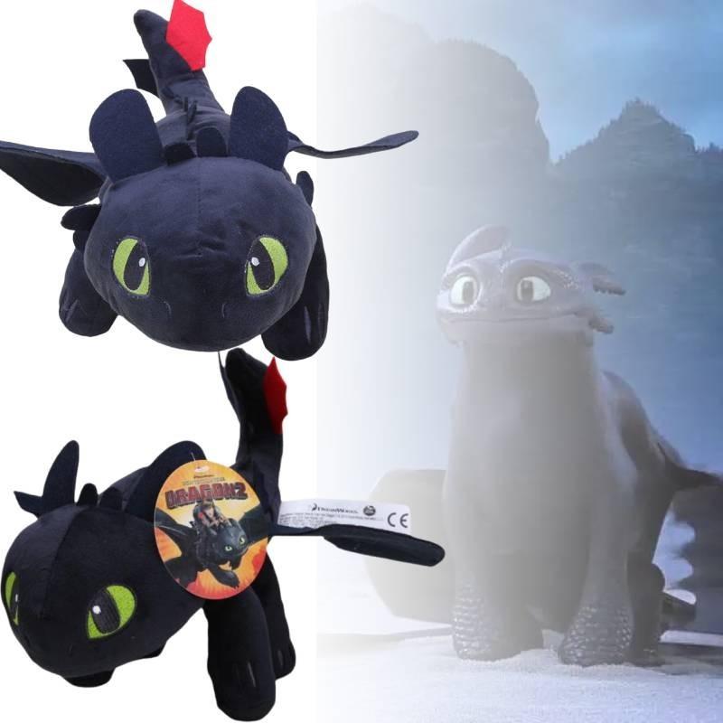 Adorable Toothless Night Fury Stuffed Animal Plush Toy From