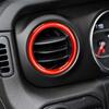Decorative Air Vent Ring for 18-23 Jeep Wrangler JL JLU Center Console