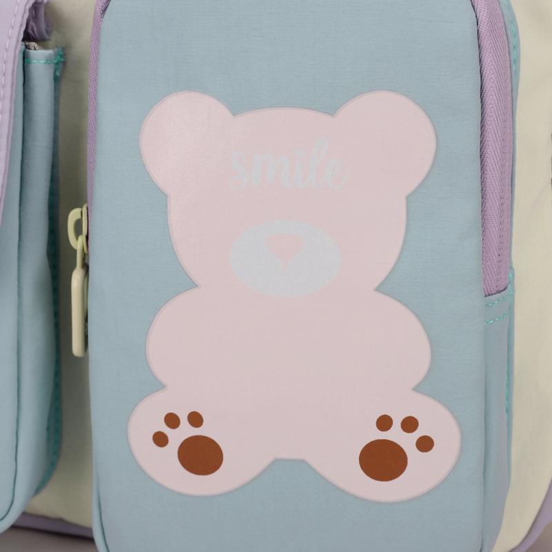 Cartoon Children's Schoolbag Boys and Girls Backpack Lightweight Ridge Protection Backpack