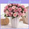 Peony Silk Flower Home Decor Wedding Centerpiece With Realistic Design For Photography