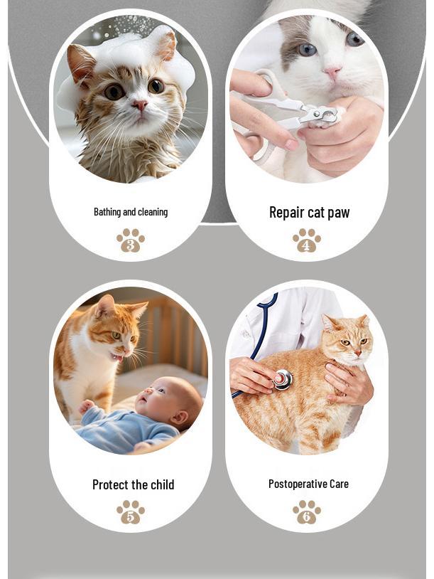 Transparent Outdoor Cat Muzzle: Anti-Scratch, Breathable, Anti-Bite Protective Cover