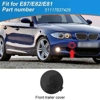 Furulu FRONT BUMPER TOW HOOK COVER CAP 51117837429 FIT FOR BMW 1 E81 E87 04-11