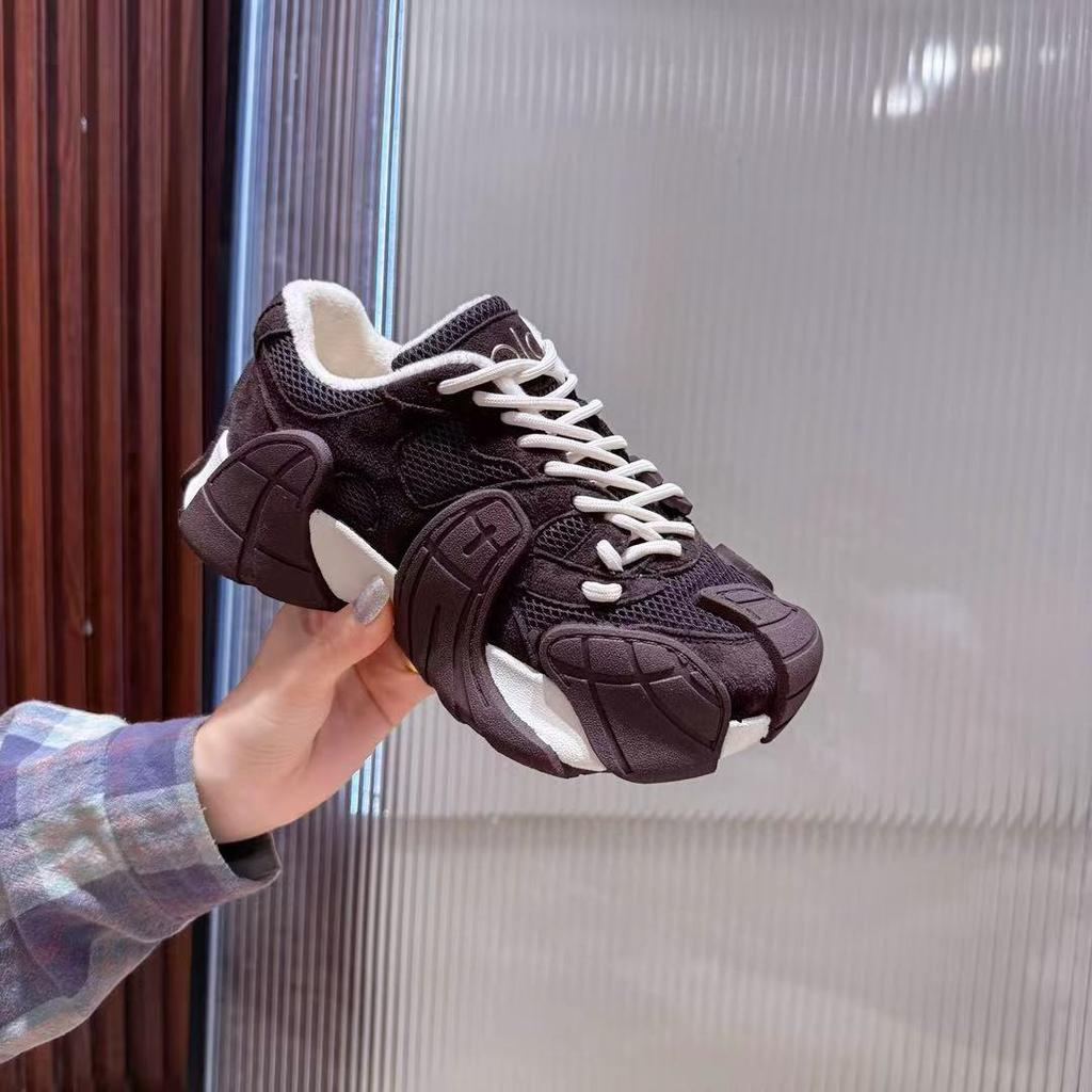 European Station Autumn Explosion Platform Daddy Shoes Octopus Leather Casual Shoes Muffin Platform Eli Street Shoes Women's Shoes