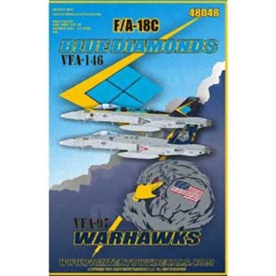 Platz Warhawks FTD48-048 F/A-18C VFA-97 & VFA-146