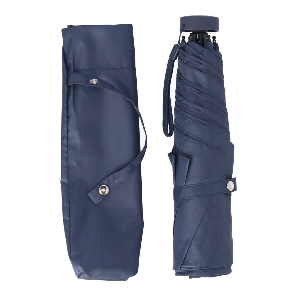 Konan Original LIFELEX Windproof Folding 60cm Men's Umbrella, Navy,