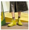 Women's Stylish Waterproof Low-Cut Non-Slip Rain Boots for Wading and Markets