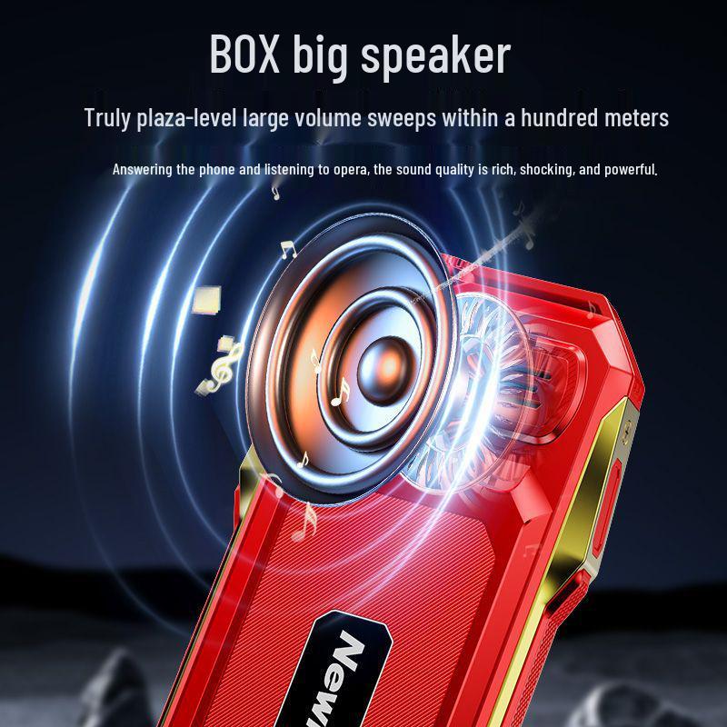 Rugged 4G Senior Phone with Large Screen and Long Battery Life