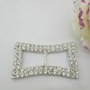Rhinestone Invitation Ribbon Slider Buckle for Ribbons Wedding Supply Gift Wrap Hair Bow Center