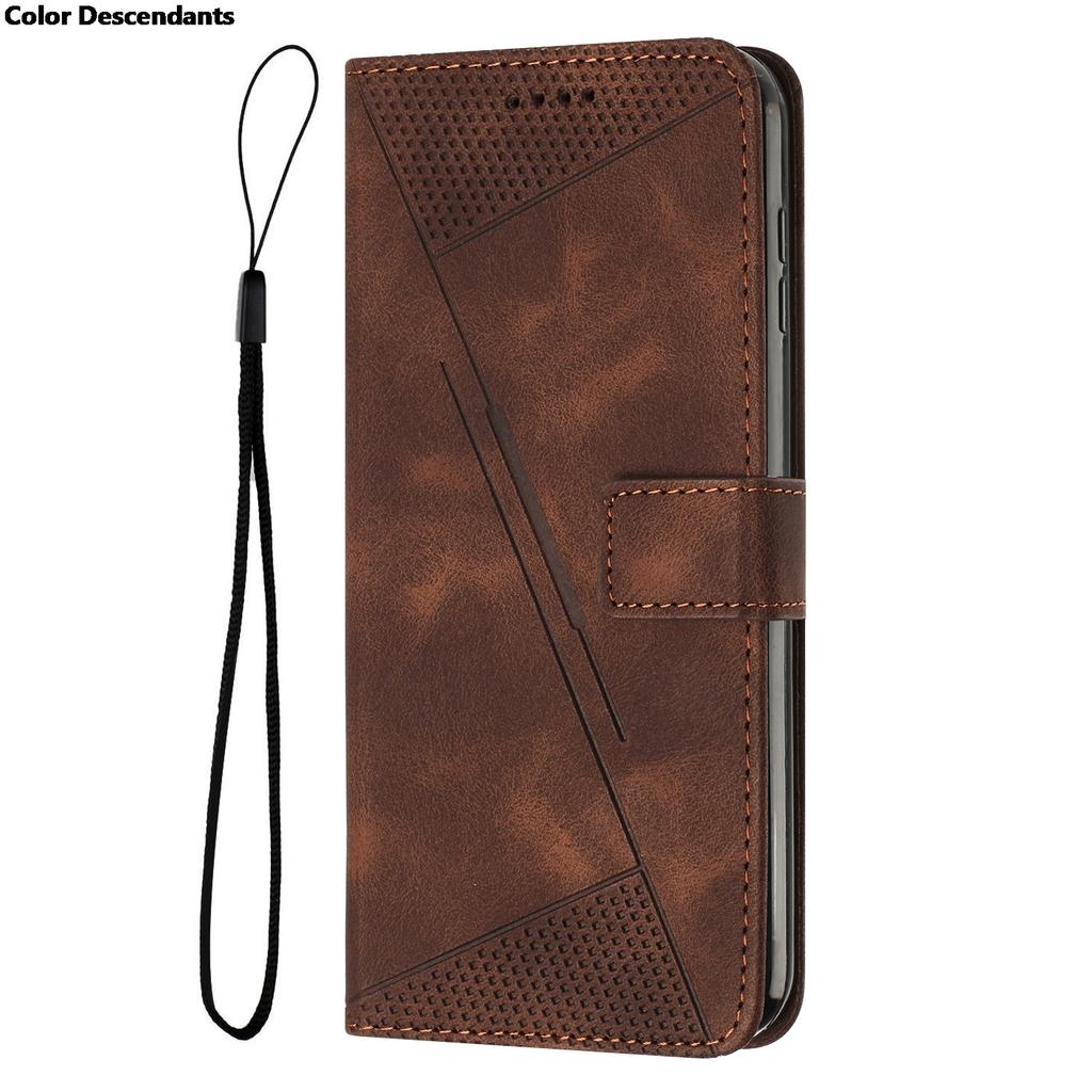 For Realme 14 Pro Plus 5G Phone Case Magnetic Wallet Texture Book Funda Realme 13 12 11 10 Pro Plus Realme11 14X 12X Flip Cover