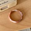 Colorful Fine Bangles Smooth Round Lady's Bracelet New Resin Bracelets  Gifts