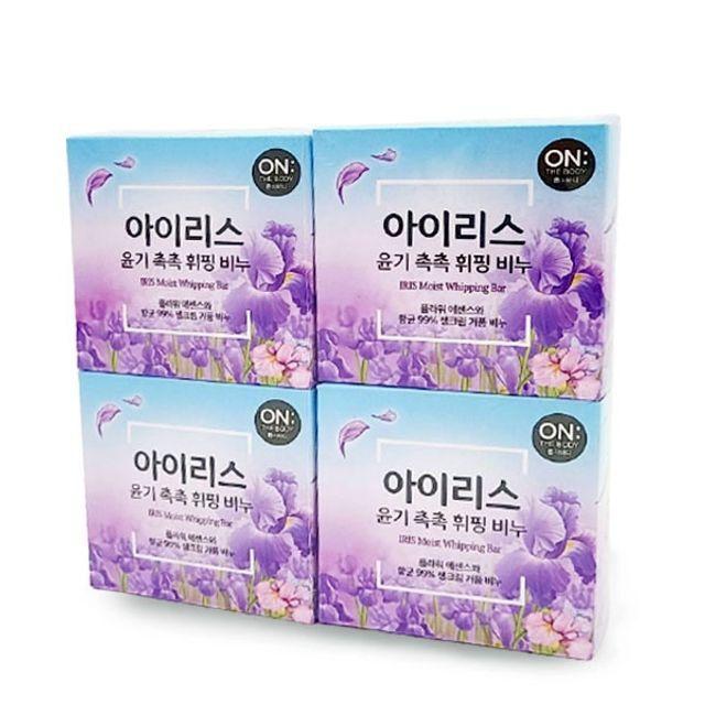 

ON THE BODY Foaming Soap, Facial Soap, Whipping Soap, 4 Pack (Cherry Blossom) 4