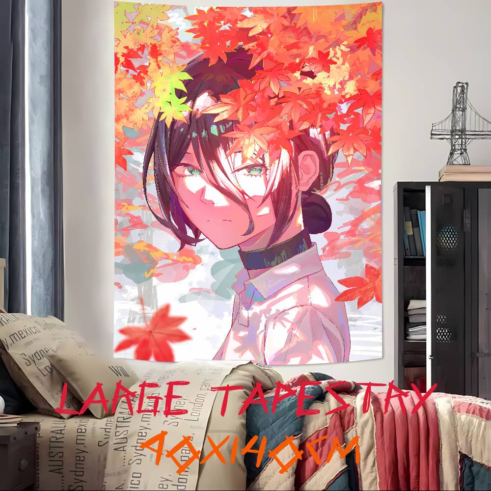 New Movie Pretty Hot Girl Reze Tapestry Decoration Bedroom Dormitory Background Cloth Holiday Home Living Room Club Tapestry
