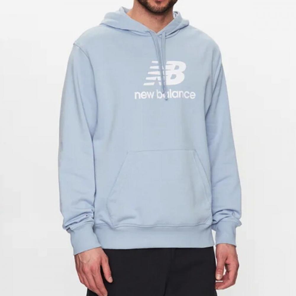 

New Balance Мужская толстовка с капюшоном eSSential Stacked Logo nbn0d2S021 51 95