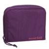 Montbell Men's and Women's Bifold Wallet, Compact Zip Wallet, 1133372 (Purple (PU))