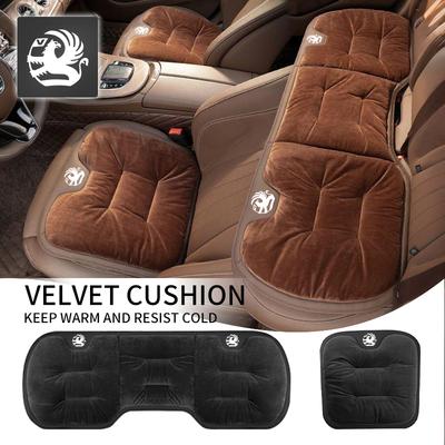 Flannel Car Seat Cover Warm Backrest Cushion Protector Pad For Vauxhall Vivaro Zafira Combo Movano VXR8 Insignia Mokka GSe