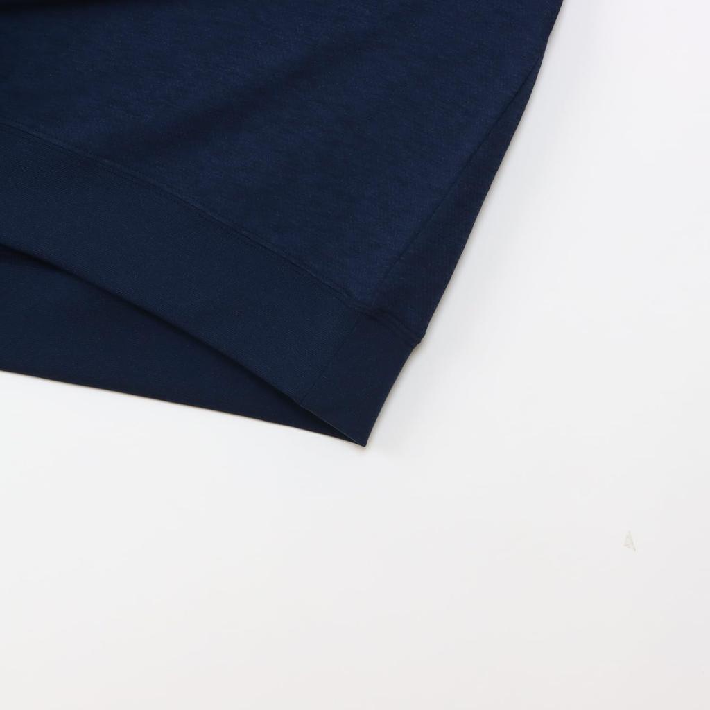 Champion Navy Short Sleeve Polo UV Flock Print Men's Shirt, C3-BG305, Quick-Drying, Protection,