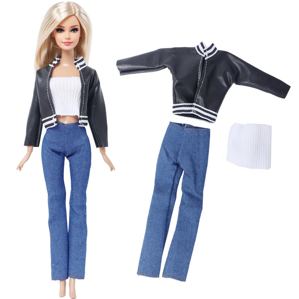 Fashion Doll Clothes for 30cm Doll 11.5 Inch Girl Doll Daily Outfit Sport Shirt Pants Mini Skirt Dress Kids Toys Accessories Gift
